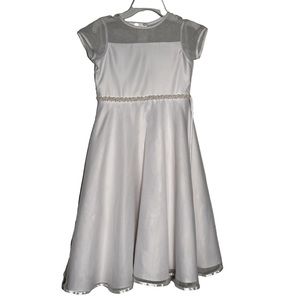 US Angels Girls Communion Dress Size 6X – GREAT Condition
